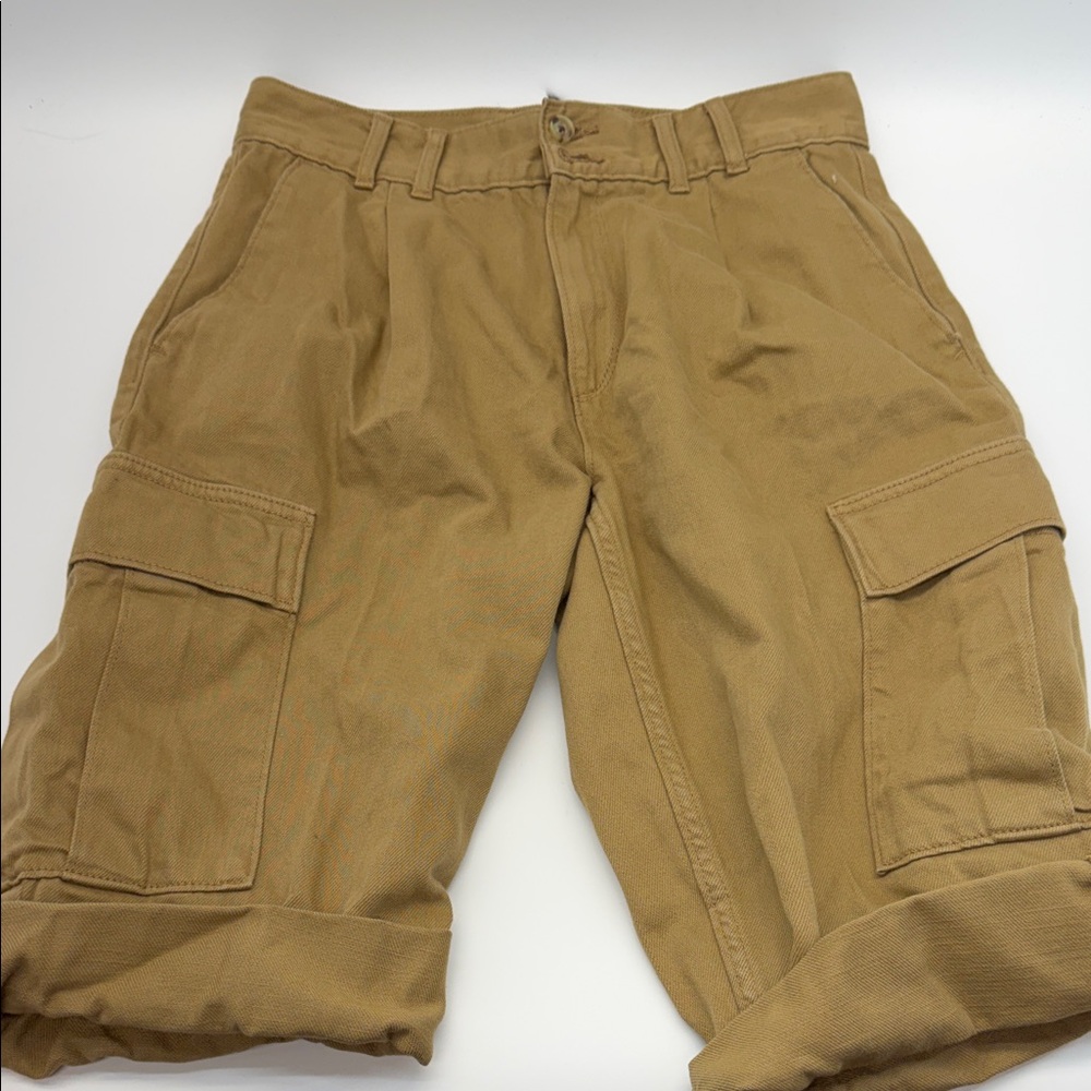 Banana Republic Khaki Cargo Shorts